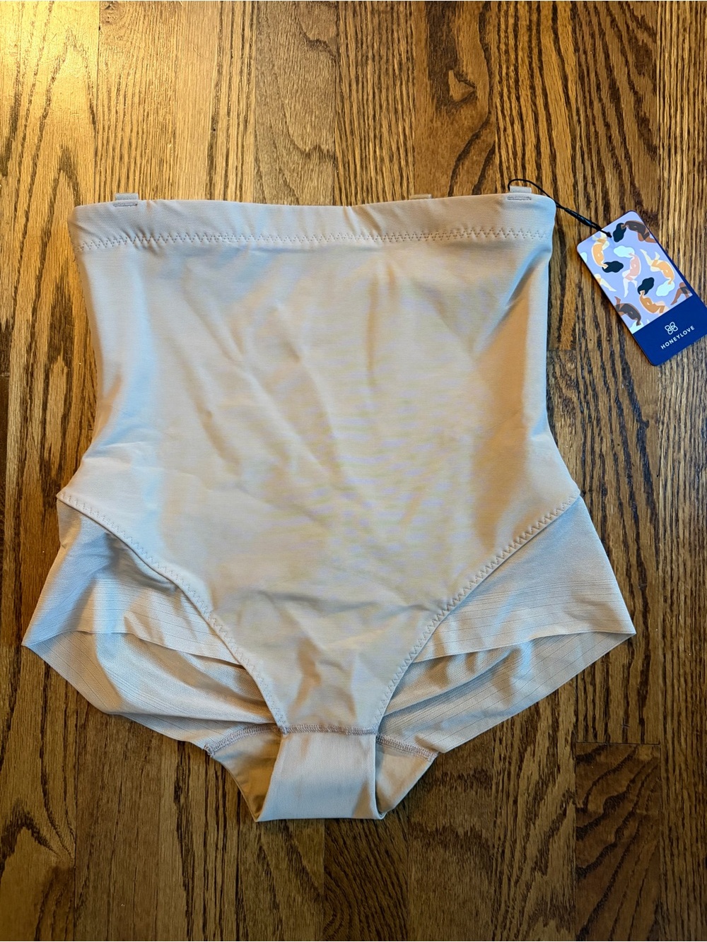 Honeylove SuperPower Brief Sand Shapewear Sculptwear NWT Size Medium - Picture 4 of 6